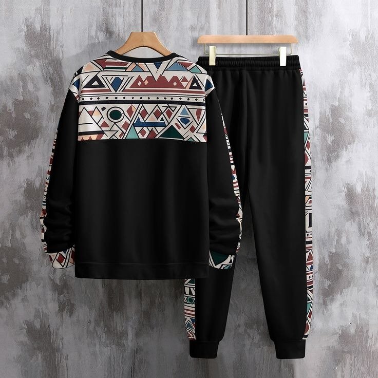 Full Sleeve T-Shirt & Trouser Combo Set